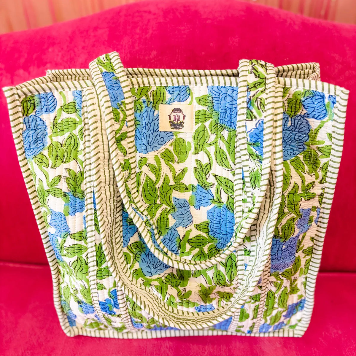 Charleston Quilted Tote Bag