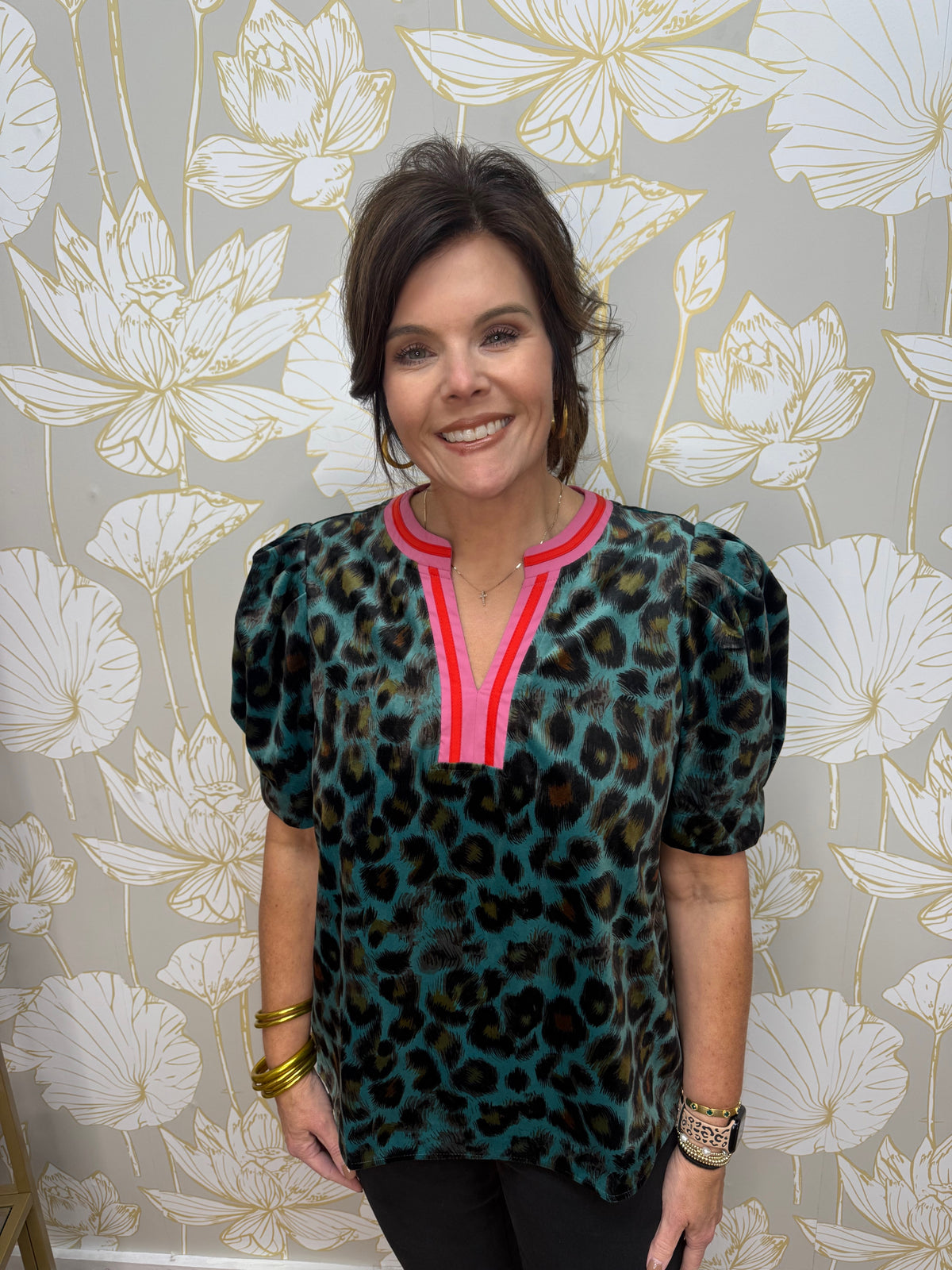 Midnight Jungle Top