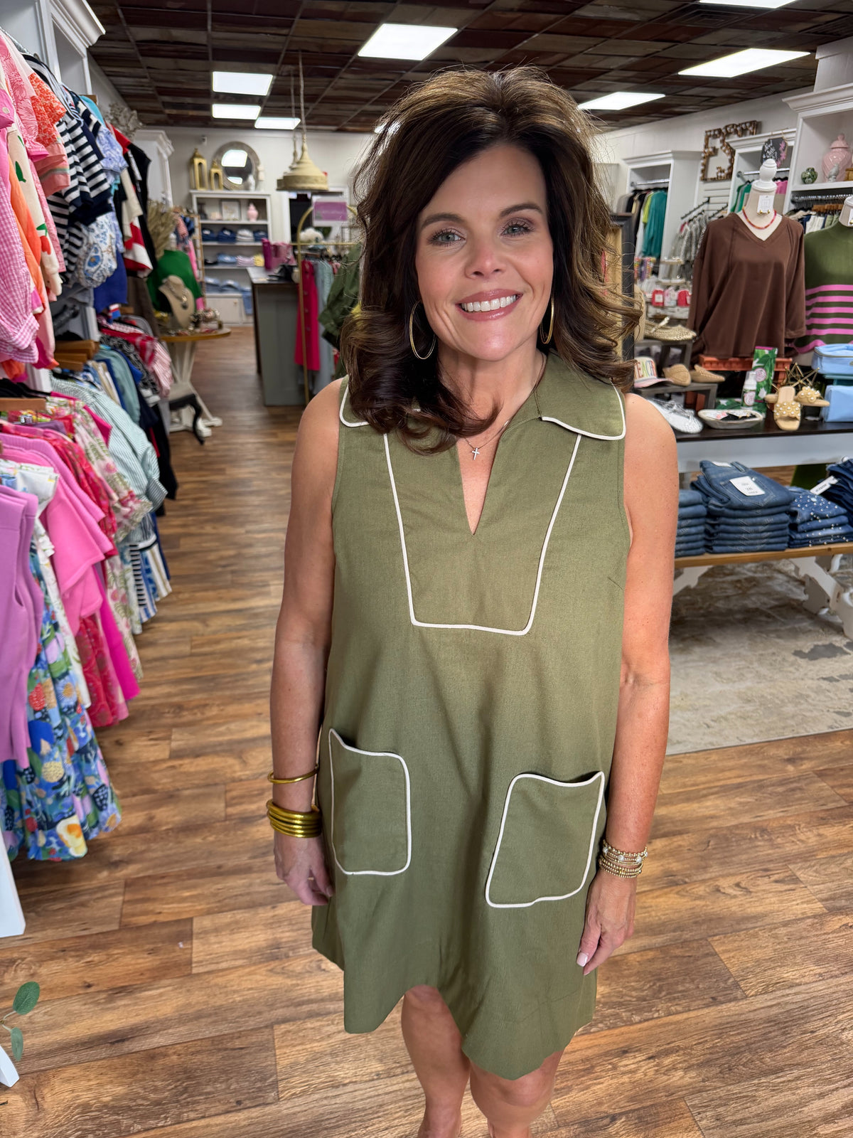 Pretty in Olive Mini