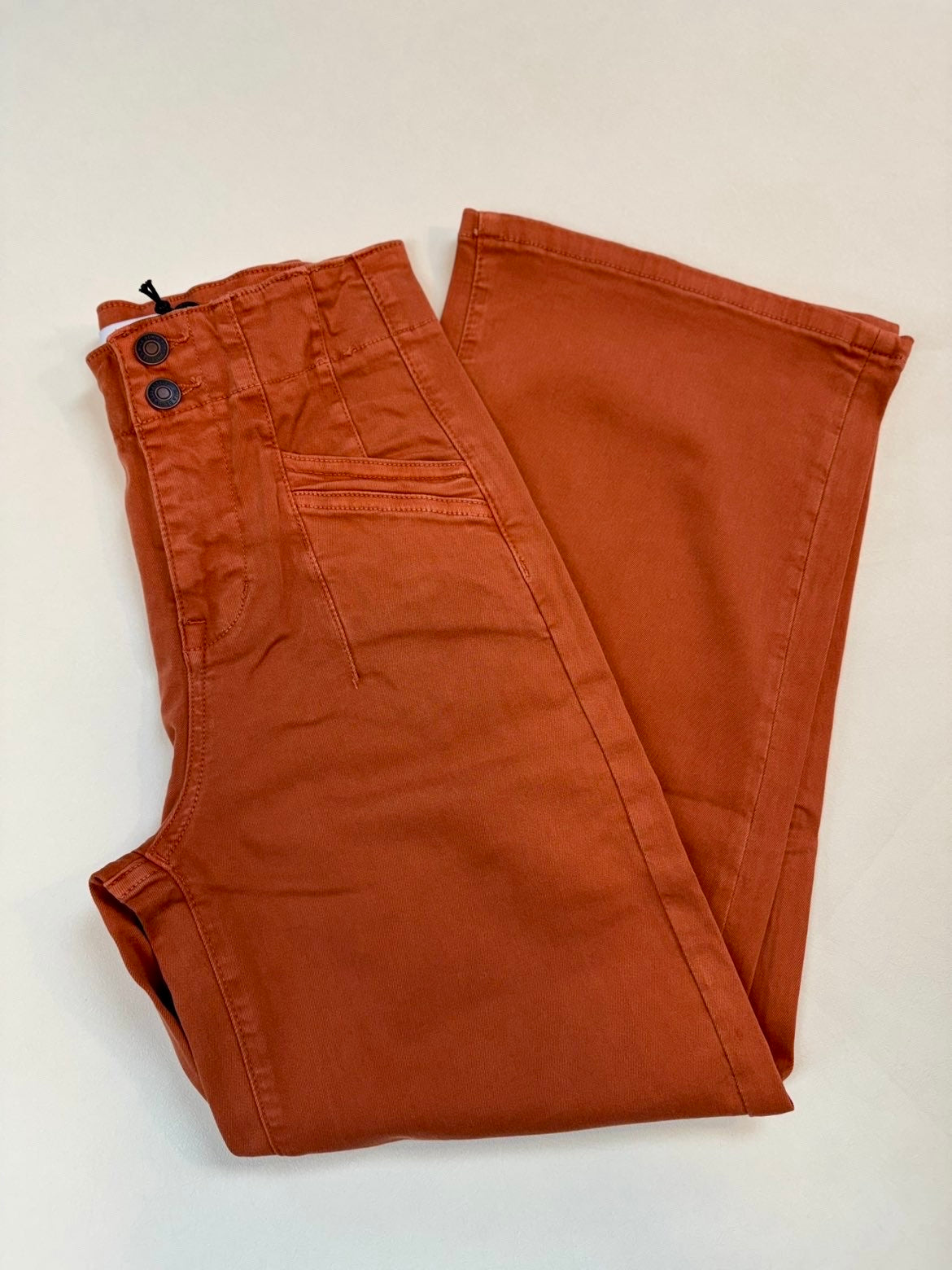 Super High Rise Crop Jeans in Penny