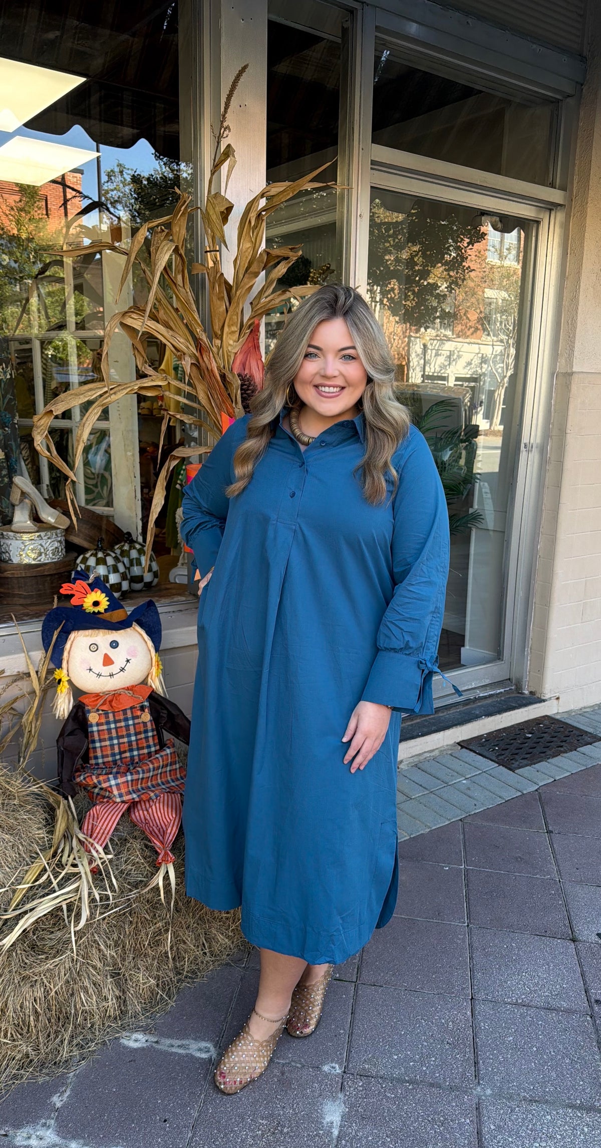Coastal Muse Midi Dress