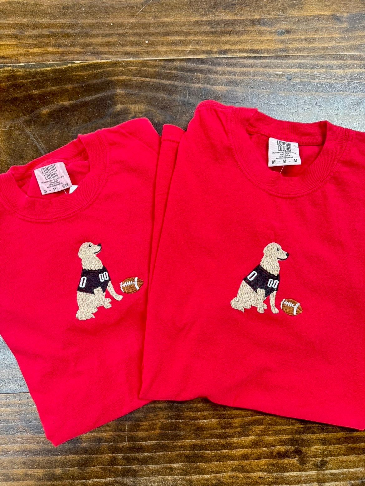 Dog Football Jersey Tee