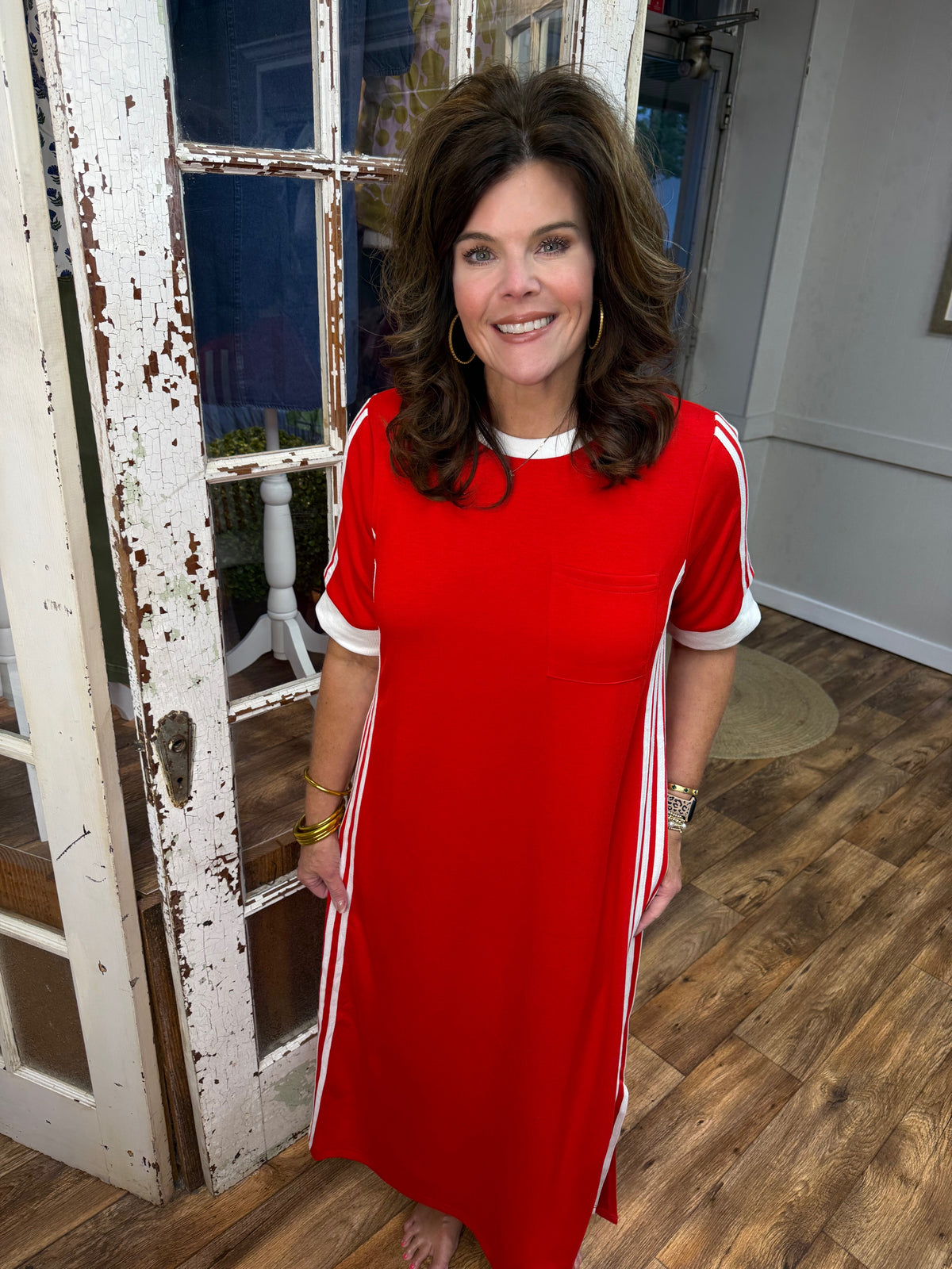 Casual T-Shirt Maxi Dress