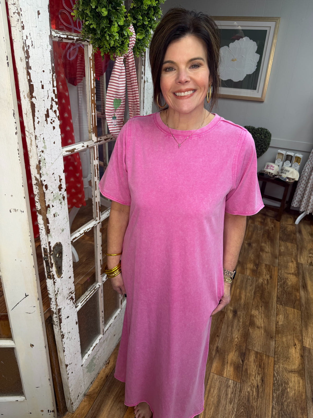 The T-Shirt Maxi in Orchid