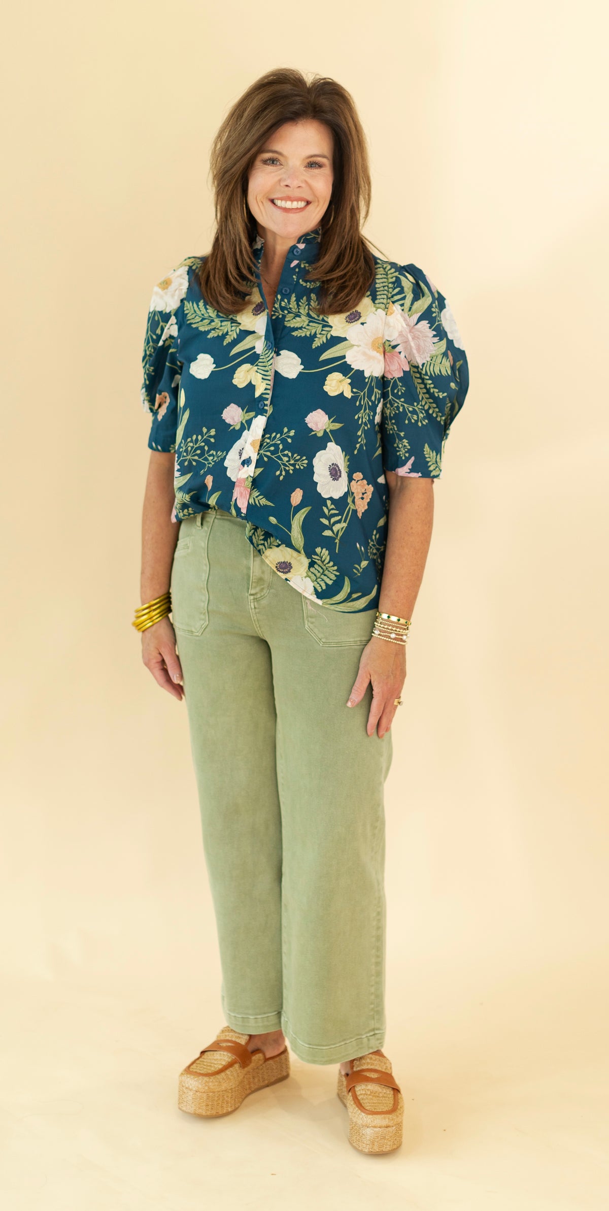 The Floral Fall Top