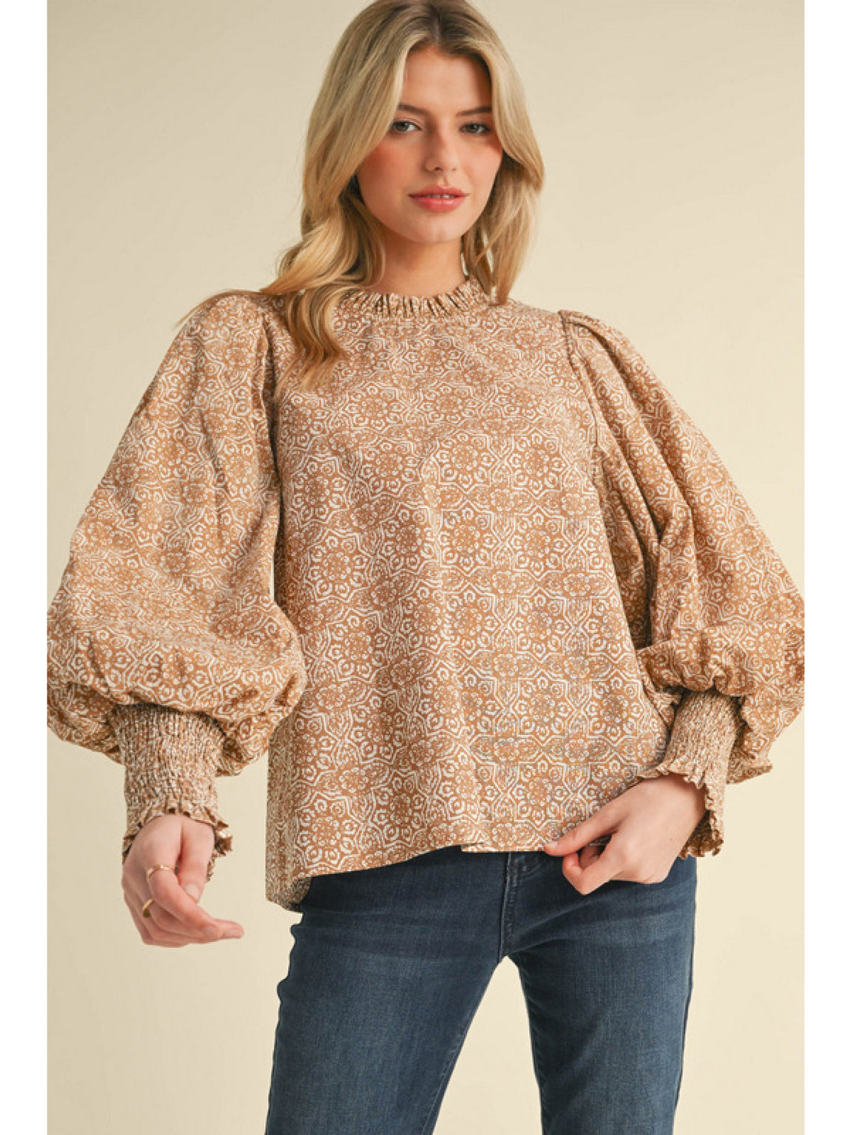 The Fall Garden Blouse