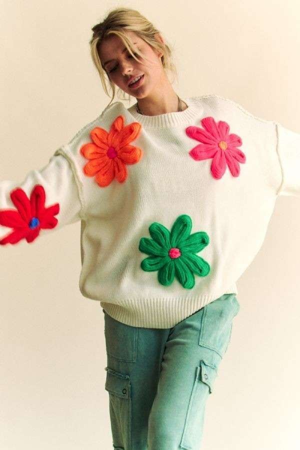 The Floral Forever Sweater