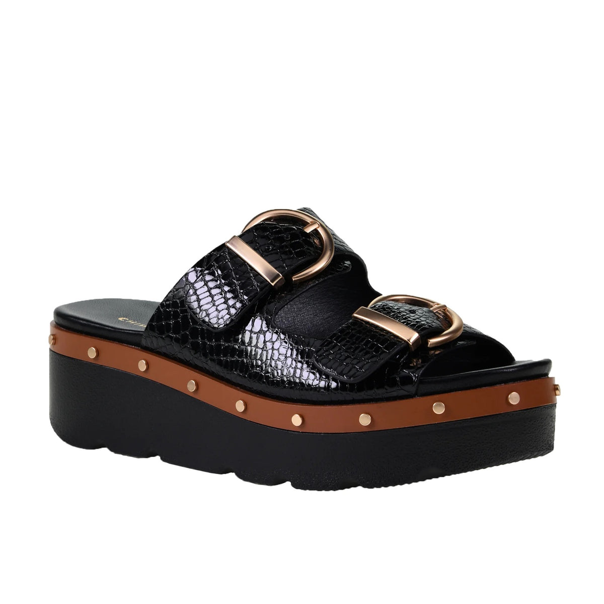 Surfs Up Sandal in Black