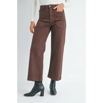 Brown Jean Pants