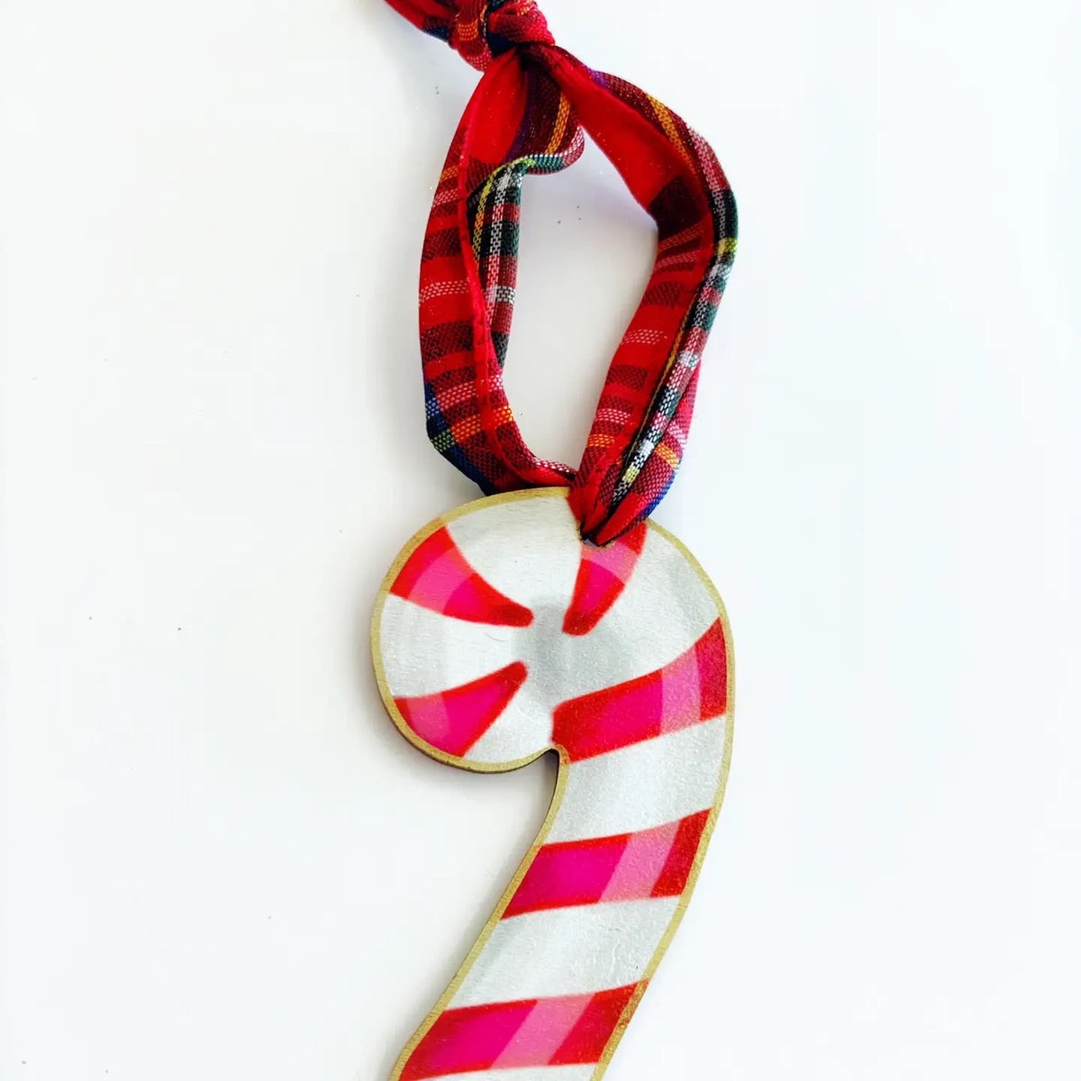 Whimsical Christmas Ornament Holiday Decor - Candy Cane