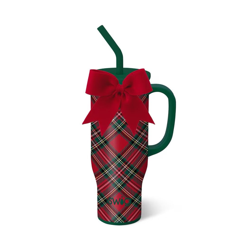 Christmas Plaid Mega Mug 30oz