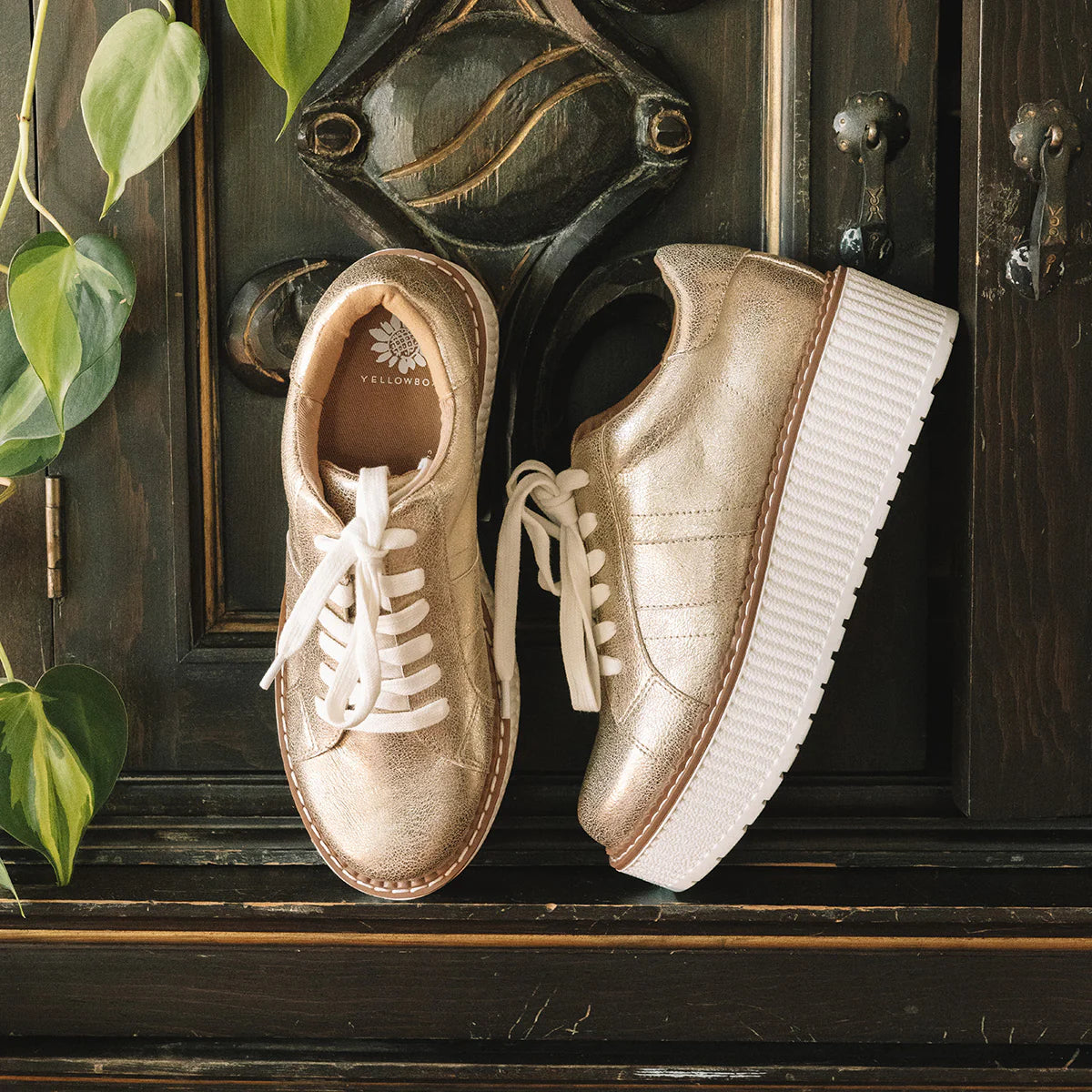 Marcell Sneaker in Light Gold