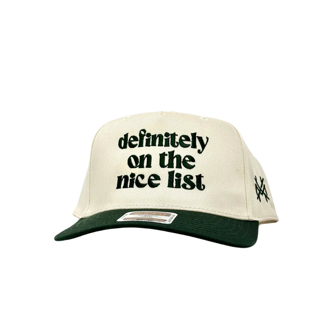 Definitely on the Nice List Trucker Hat