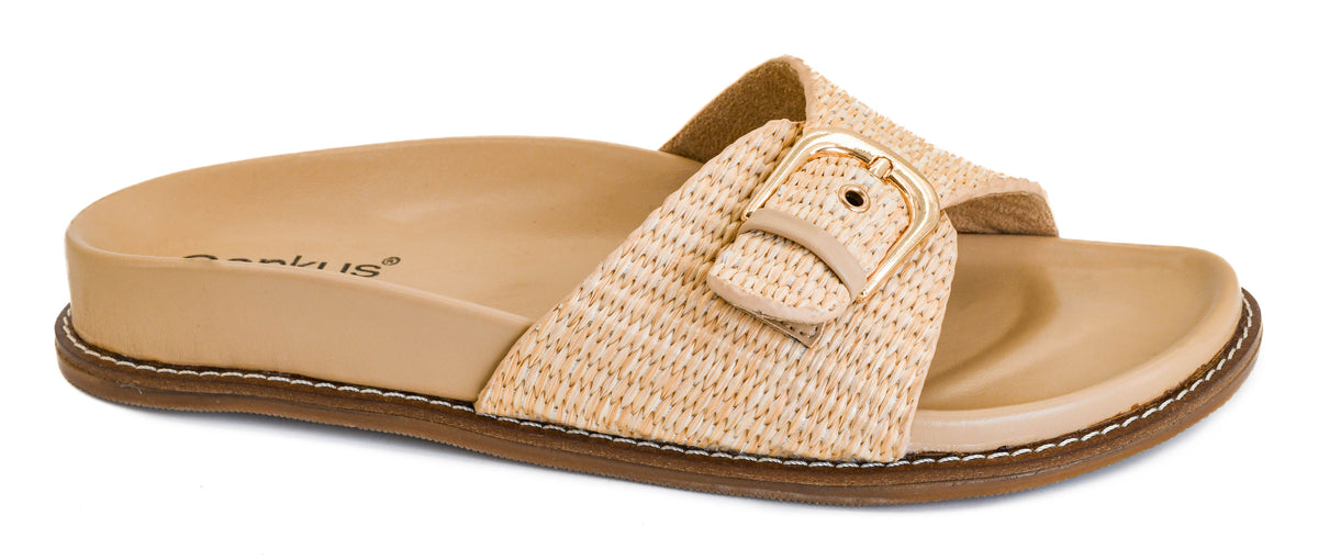 Passport Shoes in Raffia