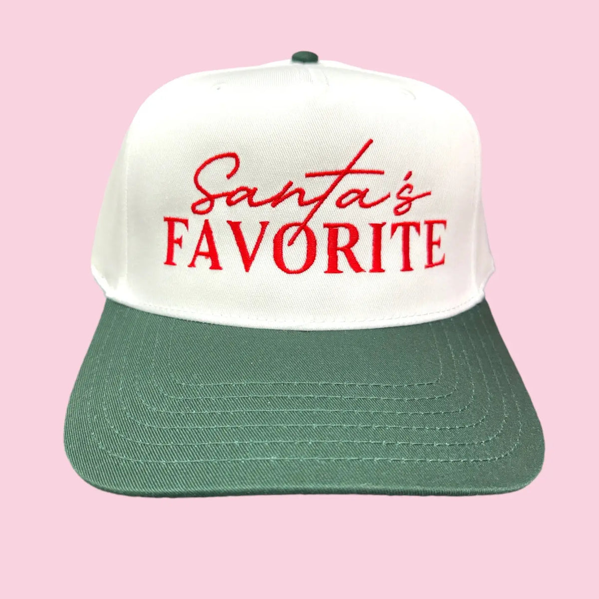 Santa's Favorite Trucker Hat