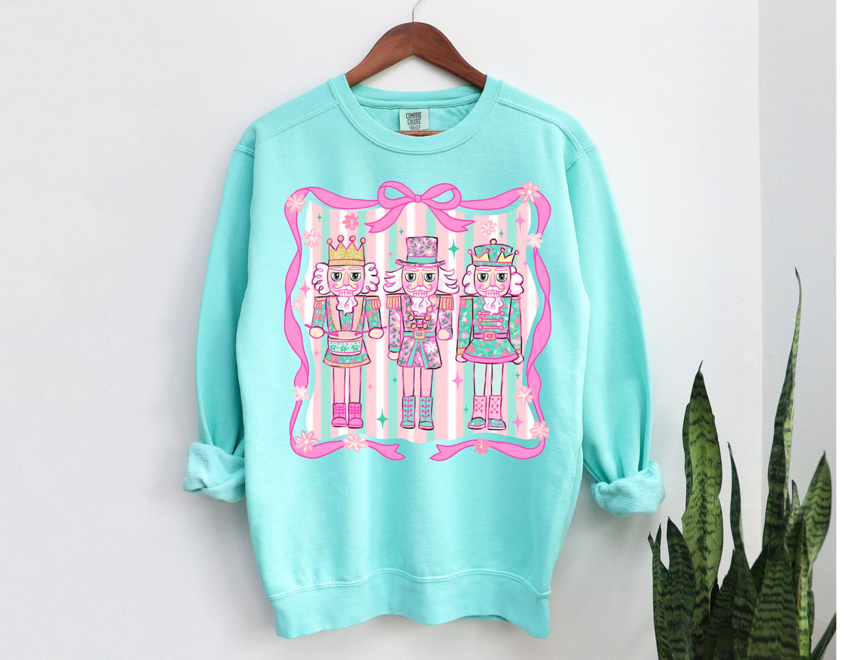 Teal Nutcracker Sweatshirt