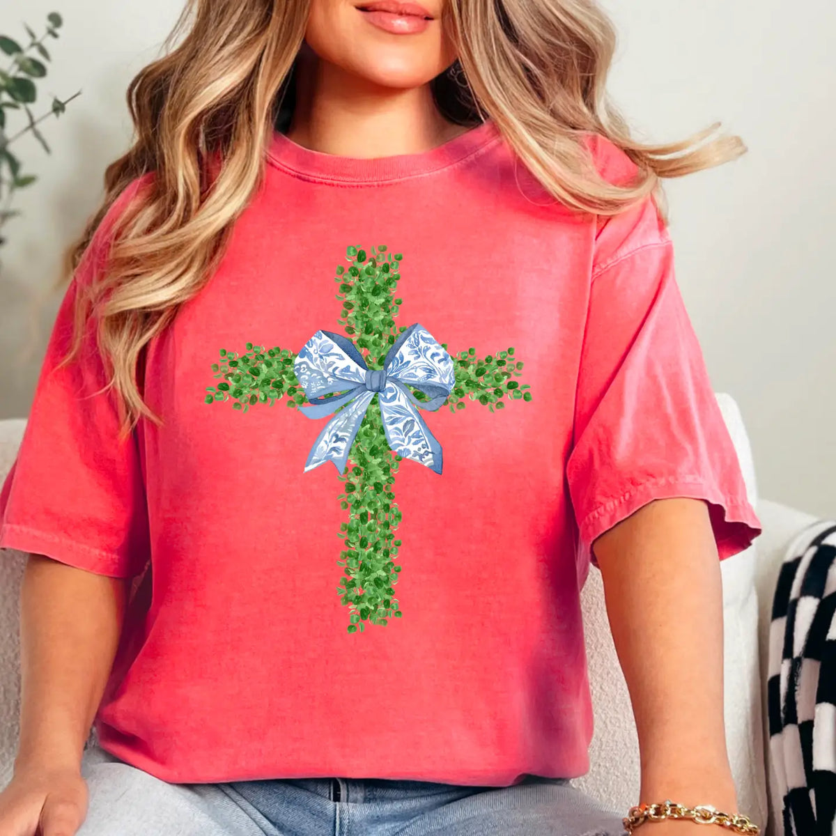 Boxwood Cross Tee