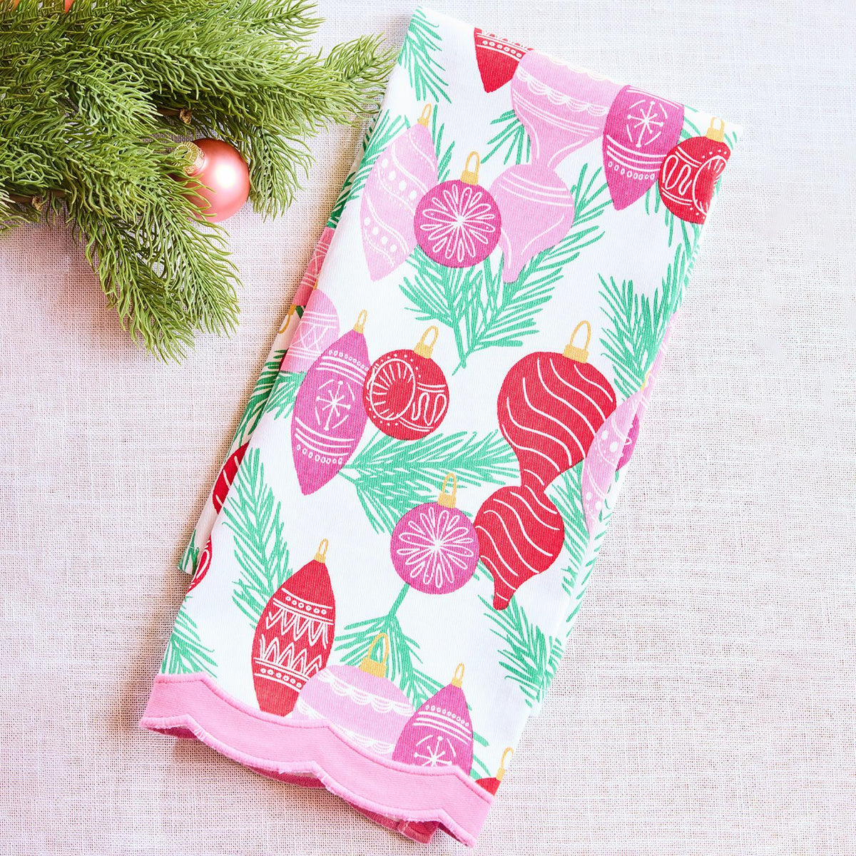 Tea Towel Trim The Tree